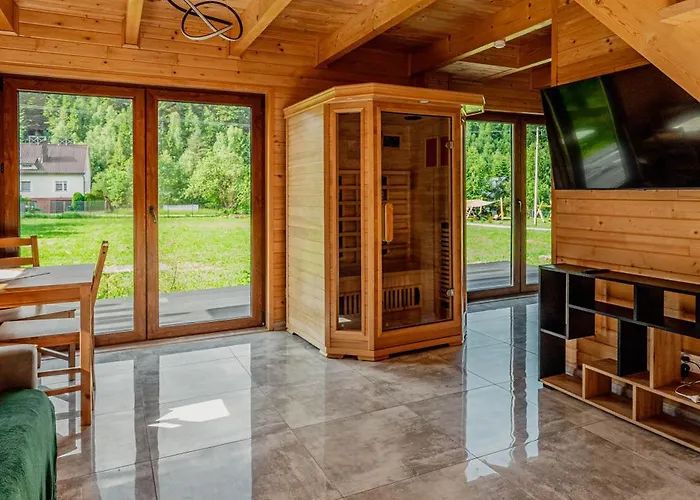 Z Prywatna Sauna- Na Szlaku בקתה *